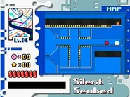 One of the electrified areas of the seabed.