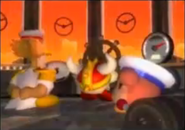 Waddle Dee holt den Anker ein