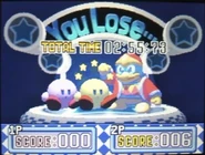 USDX2Pプレイでデデデ勝利