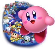 Kirby and all of the Dream Friends