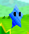 En Kirby 64: The Crystal Shards (Estrella azul).