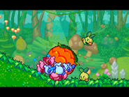 Spirevine Rampage.png (20 KB) The Kirbys crash through Beanbons on a giant Spire Vine. (Stage 2)