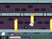 Ghost Kirby Wheelie