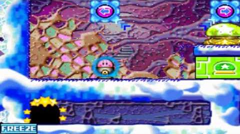 Kirby Canvas Curse - Level 5 Bloo Hills - Cold Course
