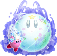 Artwork de Kirby Bola de Nieve.