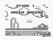 Level-Intro in Kirby's Dream Land