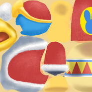 Dedede's unused body texture