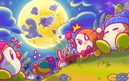 Artwork from the official Kirby Twitter