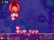 The Kirbys pile on Skullseer.