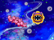 Un Space Eel aparece.