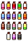 Todos los Sprays 3.png (7 kB) Todos los sprites de los sprays desde Kirby y el Laberinto de los Espejos hasta Kirby: ¡Roedores al ataque!.