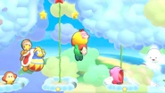 Kirby's Return to Dream Land Deluxe, portraying Kirby 64: The Crystal Shards