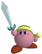 Kirby sword trophy 3648