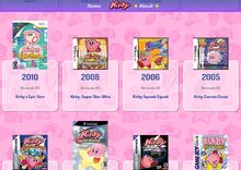 Kirby Website Epic Yarn Mistake