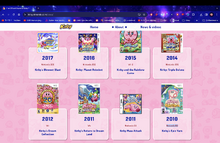 Kirby Website Epic Yarn Mistake