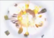 ... und bringt diesen so zur Explosion!