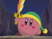 Kirby wields Galaxia