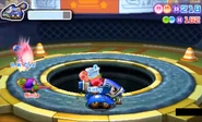 Kirby drives an Electro Shock Tank.