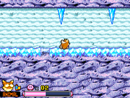 Icicles in Kirby: Squeak Squad.