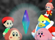 The team gazes at a Crystal Shard.