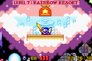 Level Map (Kirby: Nightmare in Dream Land, Meta Knightmare)