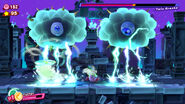 Twin Kracko's separated lightning attack.