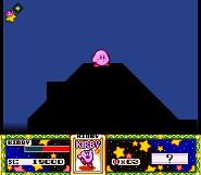 La segunda pantalla en Kirby Super Star.