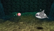 Contra Acro en Kirby 64: The Crystal Shards.