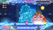 Kirby faces Fatty Puffer EX