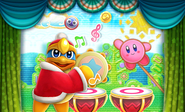 Artwork de Dedede's Drum Dash Deluxe.