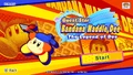 Bandana Waddle Dee's intro menu