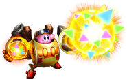 Kirby in Beam Robobot Armor