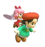 Adeleine-y-Ribbon-3D.png (86 kB) En Kirby Star Allies (con Ribbon).