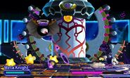 Dark Matter Clone shoots beams at Meta Knight.