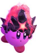 Kirby and the Forgotten Land (Volcano Fire form; Treasure Road)