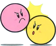 En Kirby's Dream Course (con Kirby).