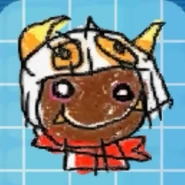 ステッカー「らくがき/タランザ」(ロボボプラネット)