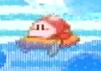 ボートを漕ぐワドルディ(星のカービィ3)