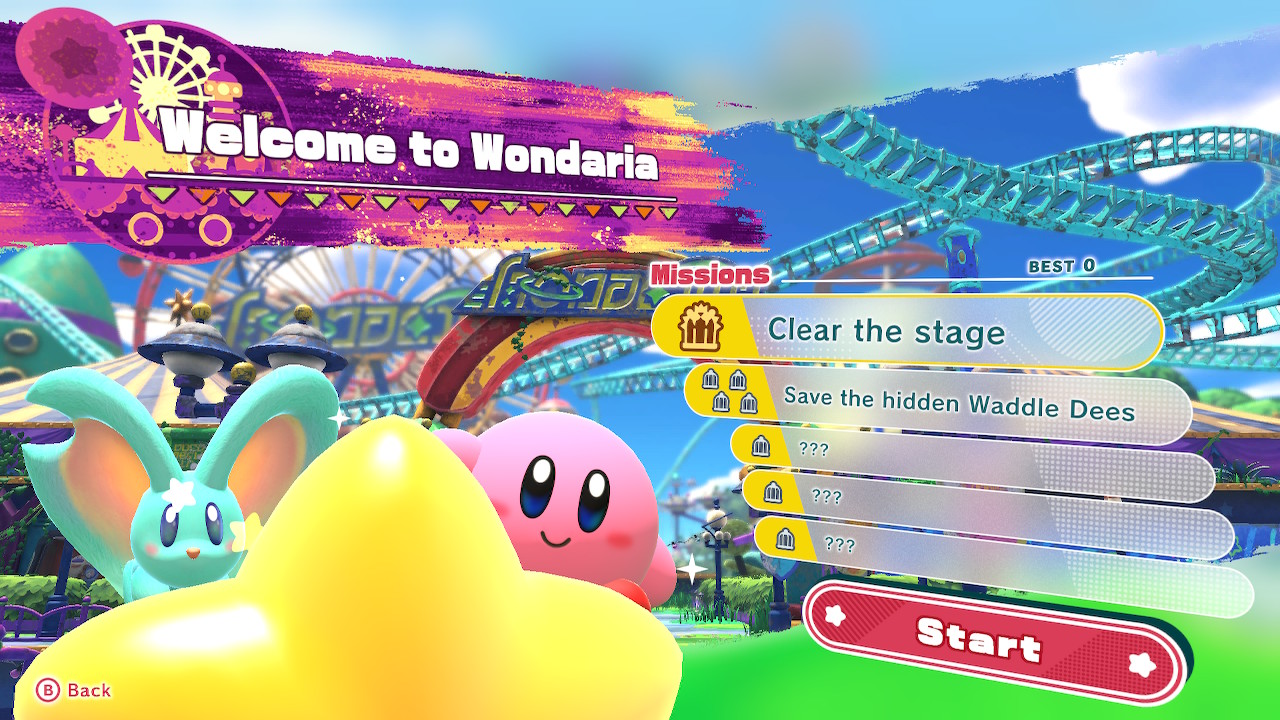 Wondaria Remains hidden Waddle Dee locations in Kirby and the