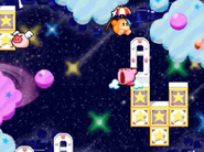 Kirby Super Star Ultra (Parasol Spear Waddle Dee)