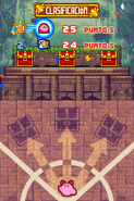 Pantalla de resultados.