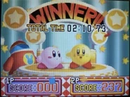 USDX2Pプレイで2P勝利