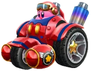 En Kirby: Planet Robobot (Armadura Robobot).