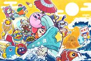 Artwork del Twitter de Kirby.