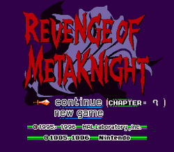 Revenge of Meta Knight | Kirby Wiki | Fandom