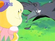 Tiff scolds Crowemon after his defeat.