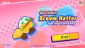 Broom Hatter's intro menu