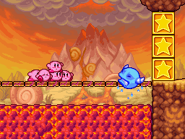 Fire Bubble, mojado e indefenso.