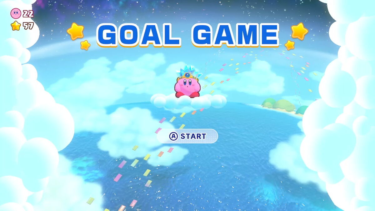 Goal Game, Kirby Wiki