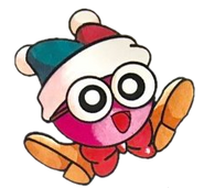 Marx in the Kirby Super Star game manual (Japan Only)